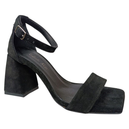 Босоніжкі жіночі замшеві ROBERTO NETTI 2685 01 чорні