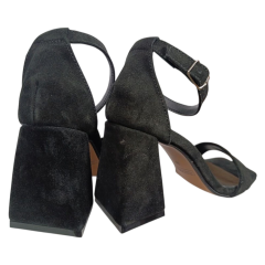 Босоніжкі жіночі замшеві ROBERTO NETTI 2685 01 чорні