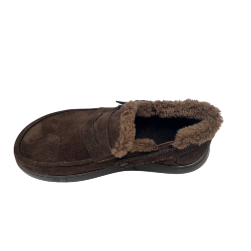 Ботинки женские замшевые MARCCO 1113 25 шоколадный мех