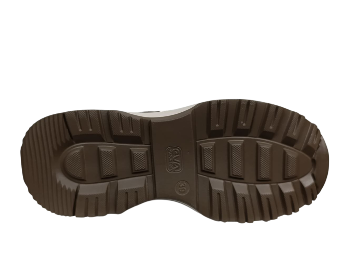 Кроссовки мужские текстильные CROSSAV 25-368 08 коричневые нубук сетка