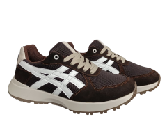 Кроссовки мужские текстильные CROSSAV 25-368 08 коричневые нубук сетка