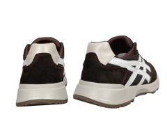 Кроссовки мужские текстильные CROSSAV 25-368 08 коричневые нубук сетка