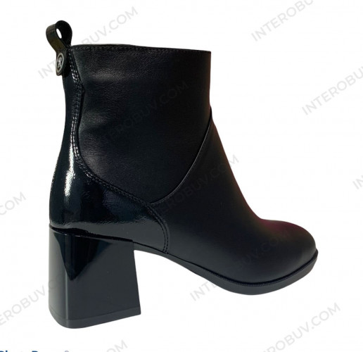 Ботинки Женские кожаные ROMAX 456 черный