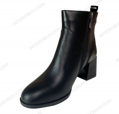 Ботинки Женские кожаные ROMAX 456 черный