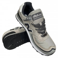 Кроссовки мужские кожаные New Balance 3245-4 серые