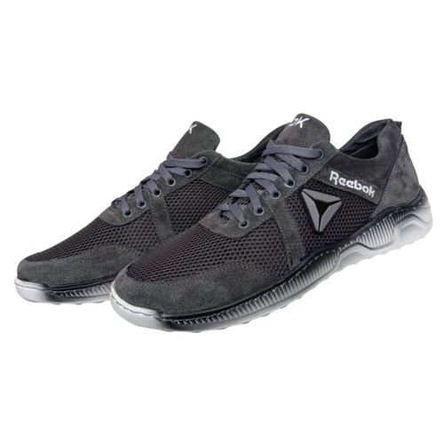 Кросівки чоловічі текстильні Big Foot RBK 2 сірий