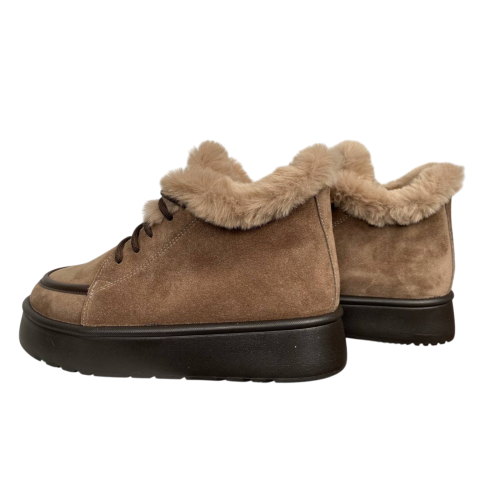 Ботинки женские замшевые FOOT STEP 532 22 мех