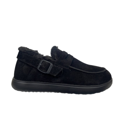 Ботинки женские замшевые MARCCO 1113 01 черный мех