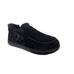 Ботинки женские замшевые MARCCO 1113 01 черный мех