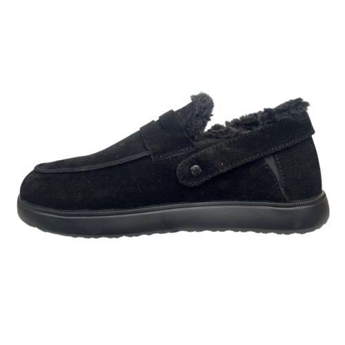 Ботинки женские замшевые MARCCO 1113 01 черный мех