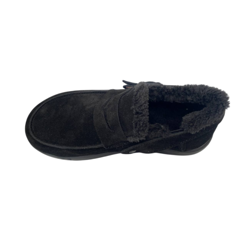 Ботинки женские замшевые MARCCO 1113 01 черный мех