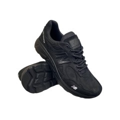 Кросівки чоловічі шкіряні New Balance 12/2 01 SPRINT чорні 