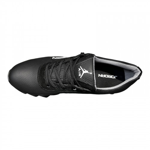 Кроссовки Мужские кожаные DENAR K2 черный/белый