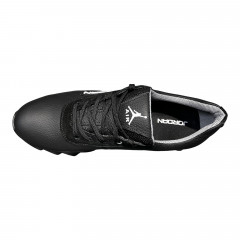 Кроссовки Мужские кожаные DENAR K2 черный/белый