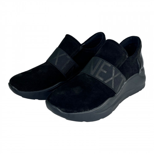 Лоферы Женские замшевые U.SPIRIT 1040 черный