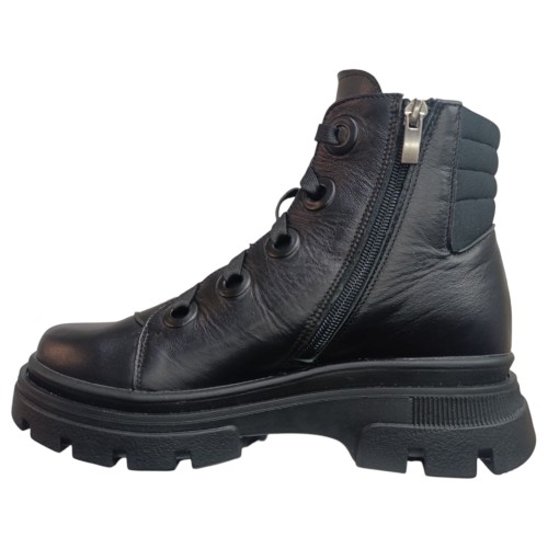 Черевики жіночі шкіряні TANGO 246 чорний хутро