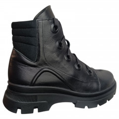 Черевики жіночі шкіряні TANGO 246 чорний хутро