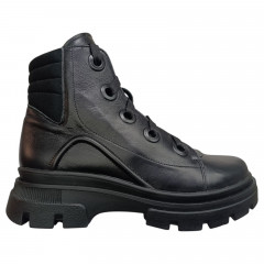 Черевики жіночі шкіряні TANGO 246 чорний хутро