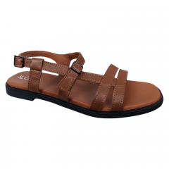 Босоніжки жіночі шкіряні ILONA 763/AR 08 коричневі
