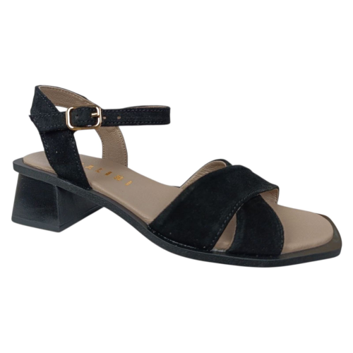 Босоніжкі жіночі шкіряні ANDALINI 411/01 чорні