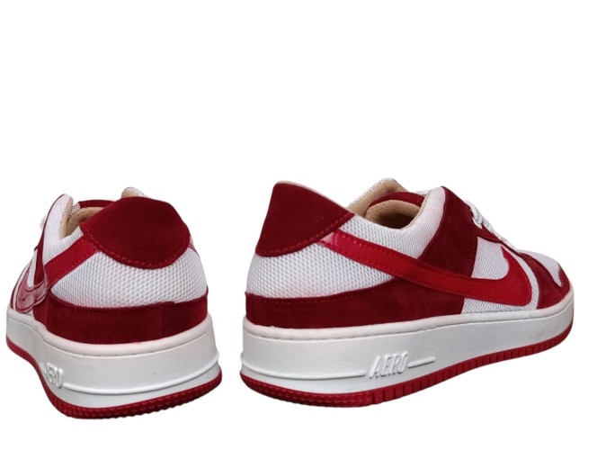 Кеди  чоловічі тексильні GULLIVER M31 35 червоні замшеві