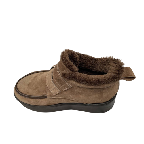 Черевики жіночі замшеві FOOT STEP 543 22 горіх хутро