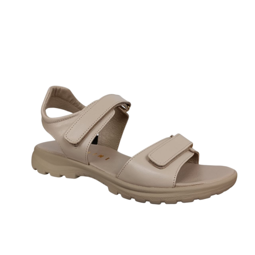 Босоножки Женские кожаные ANDALINI 142 04 бежевые