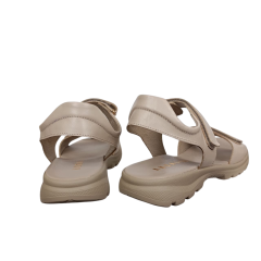 Босоножки Женские кожаные ANDALINI 142 04 бежевые