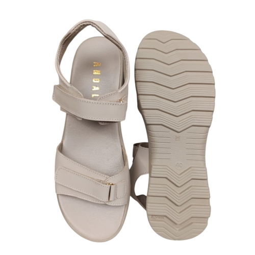 Босоножки Женские кожаные ANDALINI 142 04 бежевые