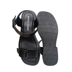Женские босоножки кожаные Marcco T-10 01 черные
