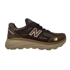 Кросівки чоловічі шкіряні New Balance 12/1 08 SPRINT коричневі 