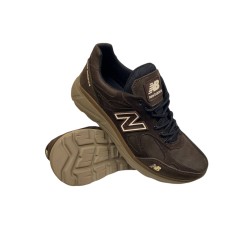 Кросівки чоловічі шкіряні New Balance 12/1 08 SPRINT коричневі 
