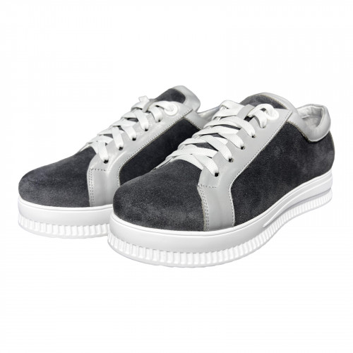 Кросівки Жіночі шкіряні VENTAJA 940 сірий замш