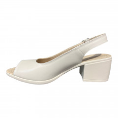 Босоножки Женские кожаные AURIS 360 бежевый