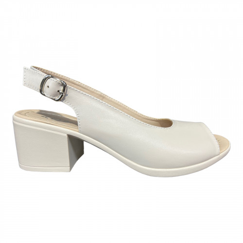 Босоножки Женские кожаные AURIS 360 бежевый