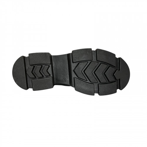 Чоботи жіночі шкіряні YTA Армі чорний хутро