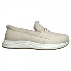 Черевики жіночі шкіряні TANGO 710 16 молочний хутро