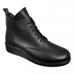 Черевики жіночі шкіряні SCORPION 2417 чорні байка