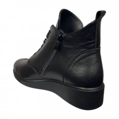 Черевики жіночі шкіряні SCORPION 2417 чорні байка