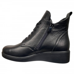 Черевики жіночі шкіряні SCORPION 2417 чорні байка