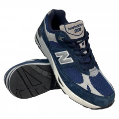 Кроссовки мужские кожаные New Balance 7100 синие