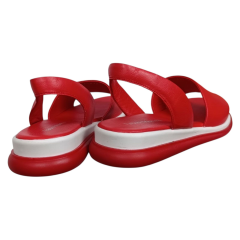 Босоніжки жіночі шкіряні FABIO MONELLI 00857-00-M5 червоні