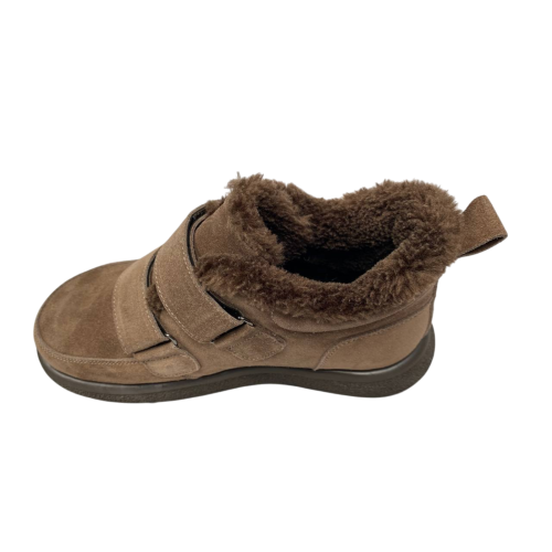 Черевики жіночі замшеві FOOT STEP 507 22 горіх хутро