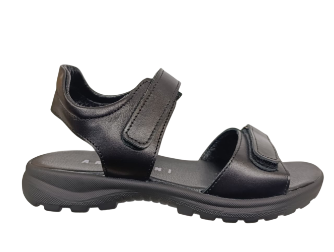 Босоножки Женские кожаные ANDALINI 142 01 черные 