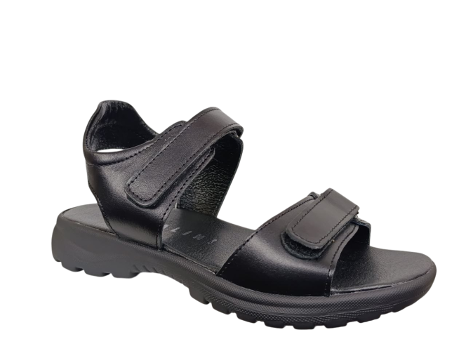 Босоножки Женские кожаные ANDALINI 142 01 черные 