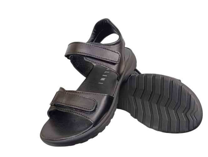 Босоножки Женские кожаные ANDALINI 142 01 черные 