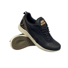 Кросівки чоловічі шкіряні NIKE RIVAN 2358 SPRINT чорні 