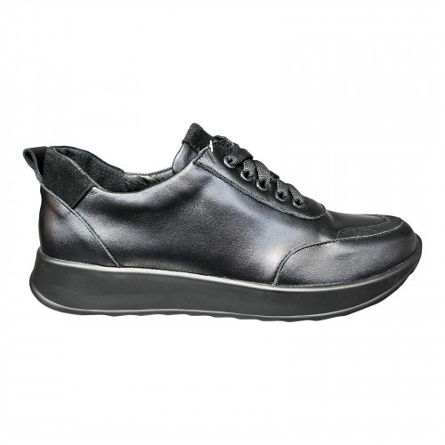 Кросівки Жіночі шкіряні VENTAJA 56/2 чорний замш