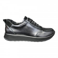 Кросівки Жіночі шкіряні VENTAJA 56/2 чорний замш