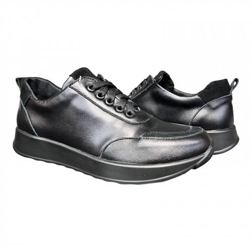 Кросівки Жіночі шкіряні VENTAJA 56/2 чорний замш